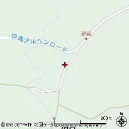 兵庫県養父市別宮402周辺の地図