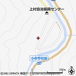 長野県飯田市上村789周辺の地図