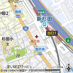 ジーンズメイト新杉田店周辺の地図