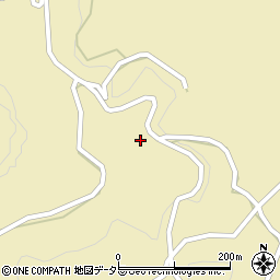 長野県下伊那郡泰阜村4345周辺の地図