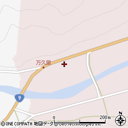 兵庫県養父市大谷699周辺の地図