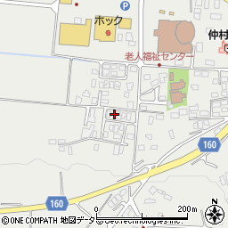 鳥取県西伯郡伯耆町大殿1568-2周辺の地図
