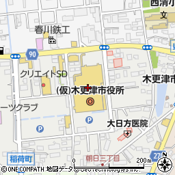 タツミヤ　木更津・朝日店周辺の地図