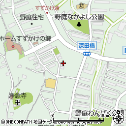 神奈川県横浜市港南区野庭町669-17周辺の地図
