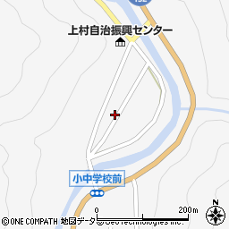 長野県飯田市上村680周辺の地図