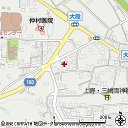 鳥取県西伯郡伯耆町大殿1061-5周辺の地図