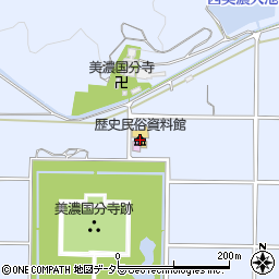 大垣市歴史民俗資料館周辺の地図