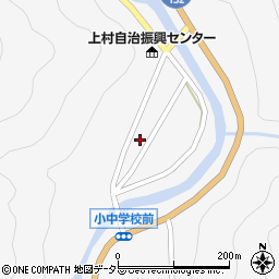 長野県飯田市上村786周辺の地図