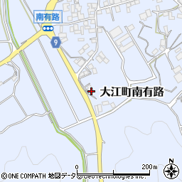 京都府福知山市大江町南有路1611周辺の地図