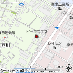 みつわ印刷三屋工場周辺の地図