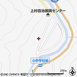 長野県飯田市上村788周辺の地図