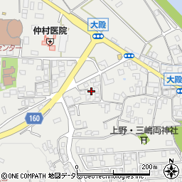 鳥取県西伯郡伯耆町大殿1061-3周辺の地図