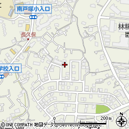 神奈川県横浜市戸塚区戸塚町2709-38周辺の地図