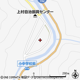 長野県飯田市上村704周辺の地図