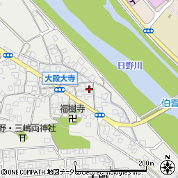 鳥取県西伯郡伯耆町大殿1144周辺の地図