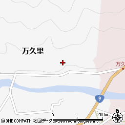 兵庫県養父市万久里255周辺の地図