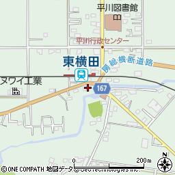 藤波ガラス店周辺の地図