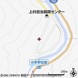 長野県飯田市上村上町782周辺の地図