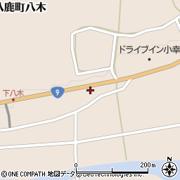 兵庫県養父市八鹿町八木538周辺の地図