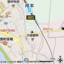 鳥取県西伯郡伯耆町押口87周辺の地図