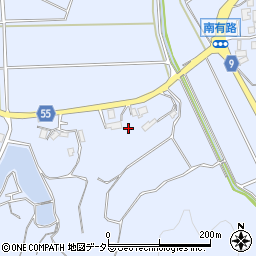 京都府福知山市大江町南有路464周辺の地図