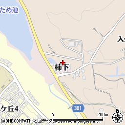 岐阜県可児市柿下128周辺の地図