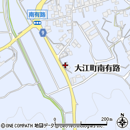 京都府福知山市大江町南有路1618周辺の地図