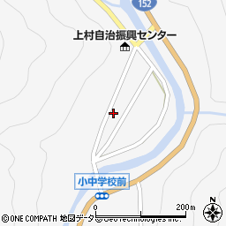 長野県飯田市上村748周辺の地図
