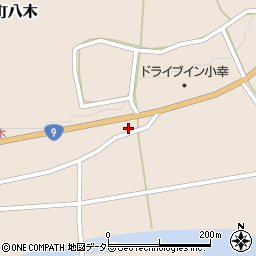 兵庫県養父市八鹿町八木532周辺の地図