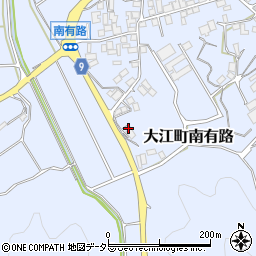 京都府福知山市大江町南有路1616周辺の地図