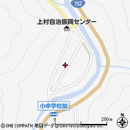 長野県飯田市上村679周辺の地図