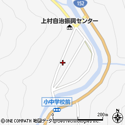 長野県飯田市上村780周辺の地図