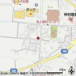 鳥取県西伯郡伯耆町大殿1028-5周辺の地図