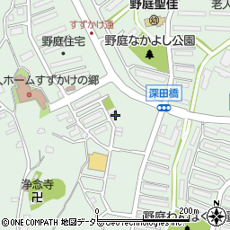 神奈川県横浜市港南区野庭町669-24周辺の地図