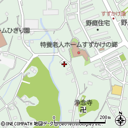 神奈川県横浜市港南区野庭町1705周辺の地図