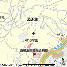 神奈川県横浜市戸塚区汲沢町99周辺の地図