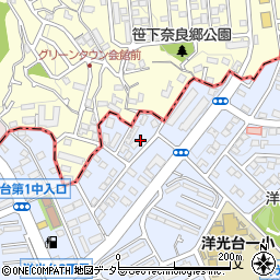 神奈川県横浜市磯子区洋光台1丁目31-5周辺の地図