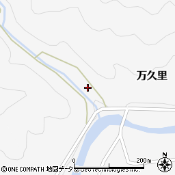 兵庫県養父市万久里377周辺の地図