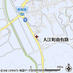 京都府福知山市大江町南有路1610周辺の地図