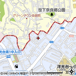 神奈川県横浜市磯子区洋光台1丁目31周辺の地図