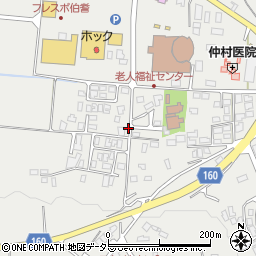 鳥取県西伯郡伯耆町大殿1028周辺の地図