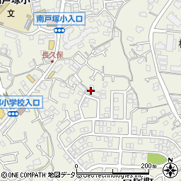 神奈川県横浜市戸塚区戸塚町2709-42周辺の地図