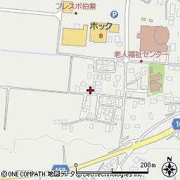 鳥取県西伯郡伯耆町大殿1026-7周辺の地図