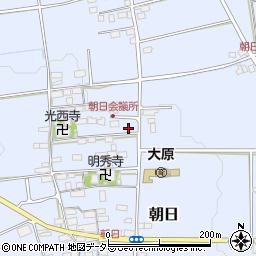 滋賀県米原市朝日620-8周辺の地図