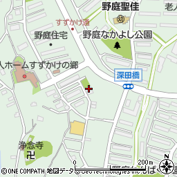 神奈川県横浜市港南区野庭町669-23周辺の地図