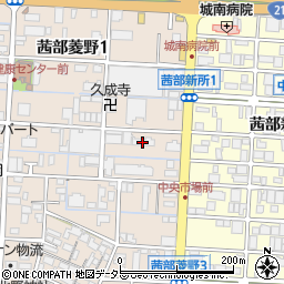 あんしんネットワーク岐阜周辺の地図