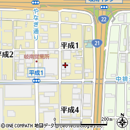 岐阜鋼業株式会社周辺の地図