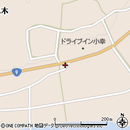 兵庫県養父市八鹿町八木577周辺の地図