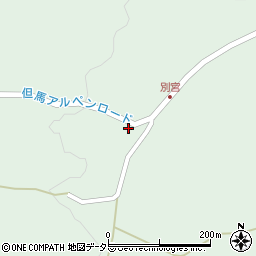 兵庫県養父市別宮382周辺の地図