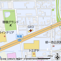 ゲオ瑞穂岐大バイパス店周辺の地図